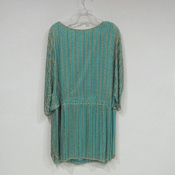 Pookie & Sebastian Dolman Sleeve Sequin Dress Size Small VGUC - Picture 4 of 4